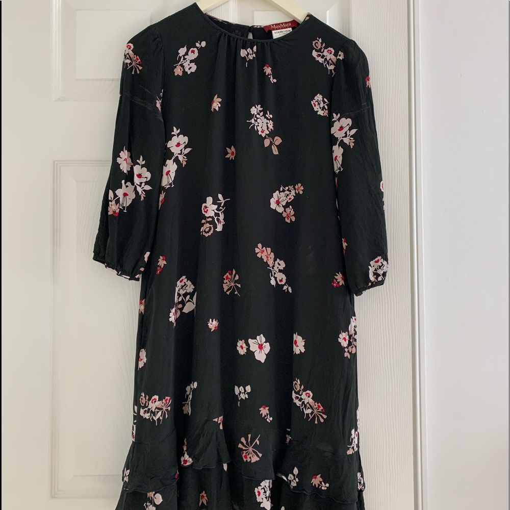 Max Mara knee length floral dress